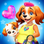 icon Newborn puppy babyshower (Bayi anjing yang baru lahir babyshower)