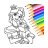 icon Princess Coloring(Putri Mewarnai: Game Menggambar Game) 1.361