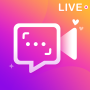 icon Live Video Call - Free Video Chat with Girl (Panggilan Video Langsung - Obrolan Video Gratis dengan Gadis
)
