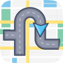 icon MAPS & GPS Voice Navigation (PETA GPS Navigasi Suara)
