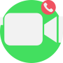 icon App(Aplikasi Panggilan Video Untuk Panduan Obrolan
)