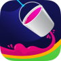 icon paint bucket : free art painting simulator (ember cat: simulator seni lukis gratis)
