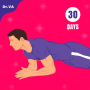 icon Plank Workout(Latihan Papan 30 Hari di Rumah
)