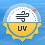 icon Digital Anemometer & UV Index(Anemometer Digital Indeks UV)