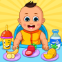 icon Baby Care Dressup Game(Perawatan Bayi: Game Anak-Anak Balita)