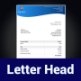 icon Letterhead maker(Pembuat Kop Surat dengan logo PDF)