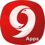 icon Hints for 9 App Market(Panduan Video untuk Aplikasi 9App Market 2021
)