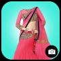 icon Lehenga Choli Photo Maker (Lehenga choli pembuat foto)