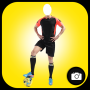 icon Football Soccer Photo Suit (Setelan Foto Sepak Bola Sepak Bola)