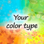 icon Your color type. Tips for everyone(Jenis warna Anda. Kiat.)