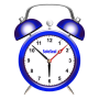 icon Tick Tock Pendulum Clock(Jam Alarm Analog)