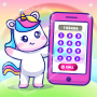 icon Baby Unicorn Phone For Kids(Bayi Unicorn Ponsel Untuk Anak-Anak)