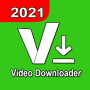 icon All in One Downloader(Pengunduh video 2021 - Pengunduh video cepat Kelas)