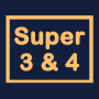 icon Super 3 & 4(Super memilih 3 4 Lotere)