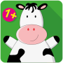 icon Moo and Animals(Hewan, permainan anak-anak dari 1 tahun)
