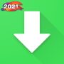icon Video downloader 2021 for social media (Video Efek 3D 2021 untuk media sosial
)