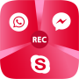 icon Supper Call Recorder Pro: Record Messenger Calls (Supper Call Recorder Pro: Rekam Panggilan Messenger
)