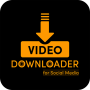icon All Video Downloader(Pengunduh Video Cepat Sosial
)