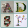 icon Quilled Alphabets(Stylish Alphabet Design – Quil)