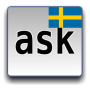 icon Swedish for AnySoftKeyboard(Paket Bahasa Swedia)