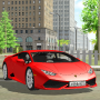 icon Lambo Car City Driving Huracan (Mobil Lambo Mengemudi Kota Huracan)