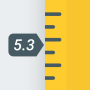 icon Ruler(Ruler App: Mengukur centimeter)