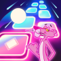 icon Tile Hop Game(Pink Panther Magic Hop Tiles
)