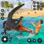 icon Crocodile Attack Sim 2023(Permainan Buaya Sim Hewan 3D)