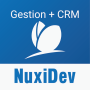 icon NuxiDev 6 Gestion + CRM + SAV (Layanan purnajual resmi NuxiDev 6 Manajemen + CRM + CSE BYES Kode Jalan Raya)
