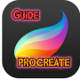 icon Guide For procreate art Draw(Panduan Untuk berkembang biak seni Menggambar
)