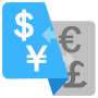 icon Currency converter(Konverter mata)