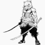 icon Draw Demon Slayer(Cara menggambar Setan)