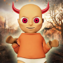 icon Tricks Scary Baby Yellow Child Horror (Trik Horor Anak Bayi Kuning Menakutkan
)