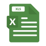 icon A1 XLS(XLSX: Pembaca XLS Bos Bisnis)