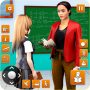 icon School Teacher Simulator(Game Guru Sekolah Menengah Game Life)