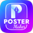 icon Poster Maker(Pembuat Poster Alkitab, Iklan Spanduk Flyer) 1.4.3