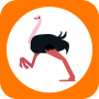 icon Ostrich Booster(Booster-cepat seperti burung unta
)