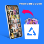 icon Photo Recovery, Recover Videos (Pemulihan Foto, Pulihkan Video)