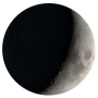 icon Moon Phase - Lunar Calendar (Fase Bulan - Kalender Lunar)