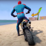 icon Superhero Tricky Bike Racing