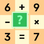 icon Math Cross - Crossword Puzzle (Math Cross - Teka-teki Silang)
