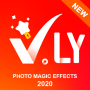 icon com.vfxvideo.vflymagicphotoeffect(V-fly: Pembuat Video Ajaib
)