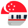 icon Trainsity Singapore MRT (MRT Trainsity Singapura)