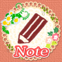 icon Girlish Sticky Note (Catatan Ganteng Berwarna)