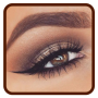 icon Eye makeup for brown eyes (Riasan mata untuk mata cokelat)