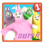 icon Super Bunny Walk(Untuk Manusia Kelinci Super 2021
)