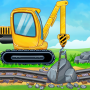 icon Kids_Construction(Game pembuat kereta cuci truk
)