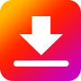 icon Video Downloader(Pengunduh Film Video Mp4 Pembuat Stiker)