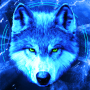 icon Ice Wallpaper and KeyboardLone Wolf(Ice Wallpaper + Keyboard: Wolf)