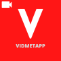 icon com.vidmet.videodownloader(VidMatè 2021 - Pengunduh Video Gratis Semua dalam satu
)
